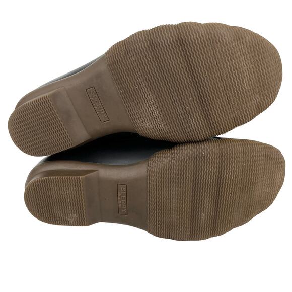 Sperry Women's Saltwater Quilted Duck Boot 6M Black - Picture 6 of 12